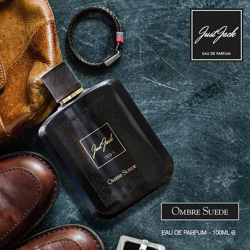 Just Jack Ombre Suede Black Perfumes For Men and Women, Eau De Parfum 100ML, For Him Long Lasting Fragrance